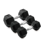 Rubber Hex Dumbbell