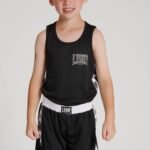 ICONIC BOXING SINGLET black