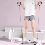 ⁦آلة تمرين لف الخصر مع حبال المقاومة – وردي⁩ - الصورة ⁦6⁩