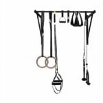 Wall-mounted pull-up bar