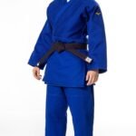 Judogi, MIZUNO YUSHO III, blue, IJF Approved,750 gr.