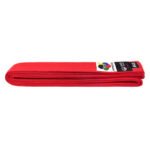 TOKAIDO karate belt red, cotton
